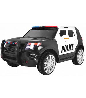 VENTA Coche policía jeep style negro 12v - hasta 6 años, mando a distancia, luces, sonidos y megáfono  - INDA463-RA-CH9935BLACK